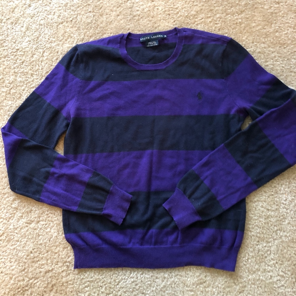 Ralph Lauren 100% Pima Cotton Womens Pullover Swea